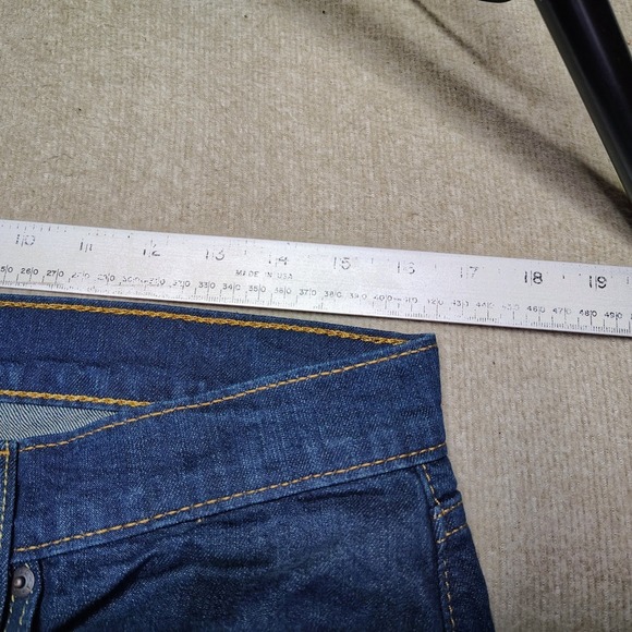 Levi's 514 Mens 32x30 Stretch Blue Denim Straight Leg Jeans NWT - Picture 10 of 11